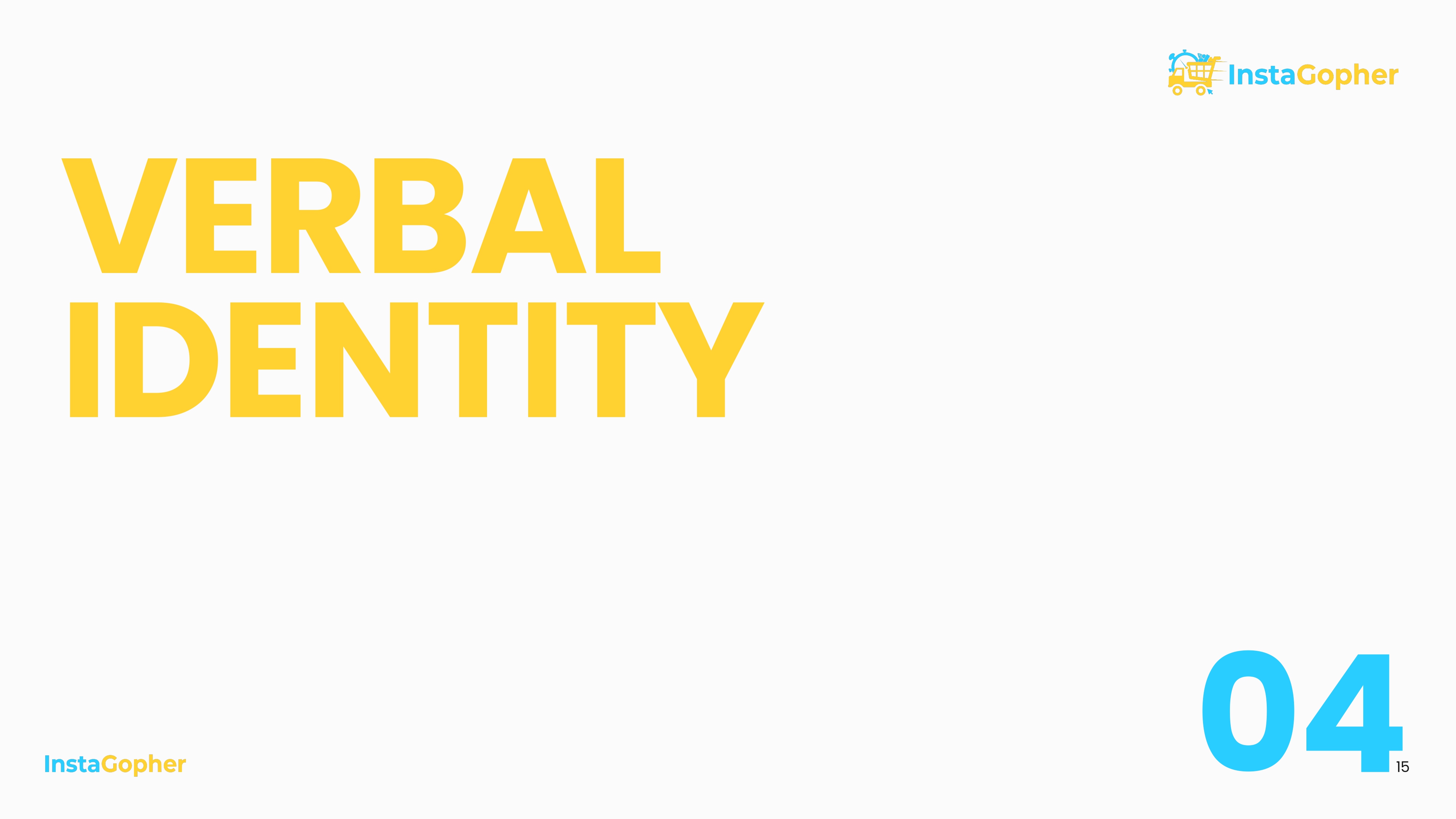 InstaGopher — Brand Guidelines — view 13