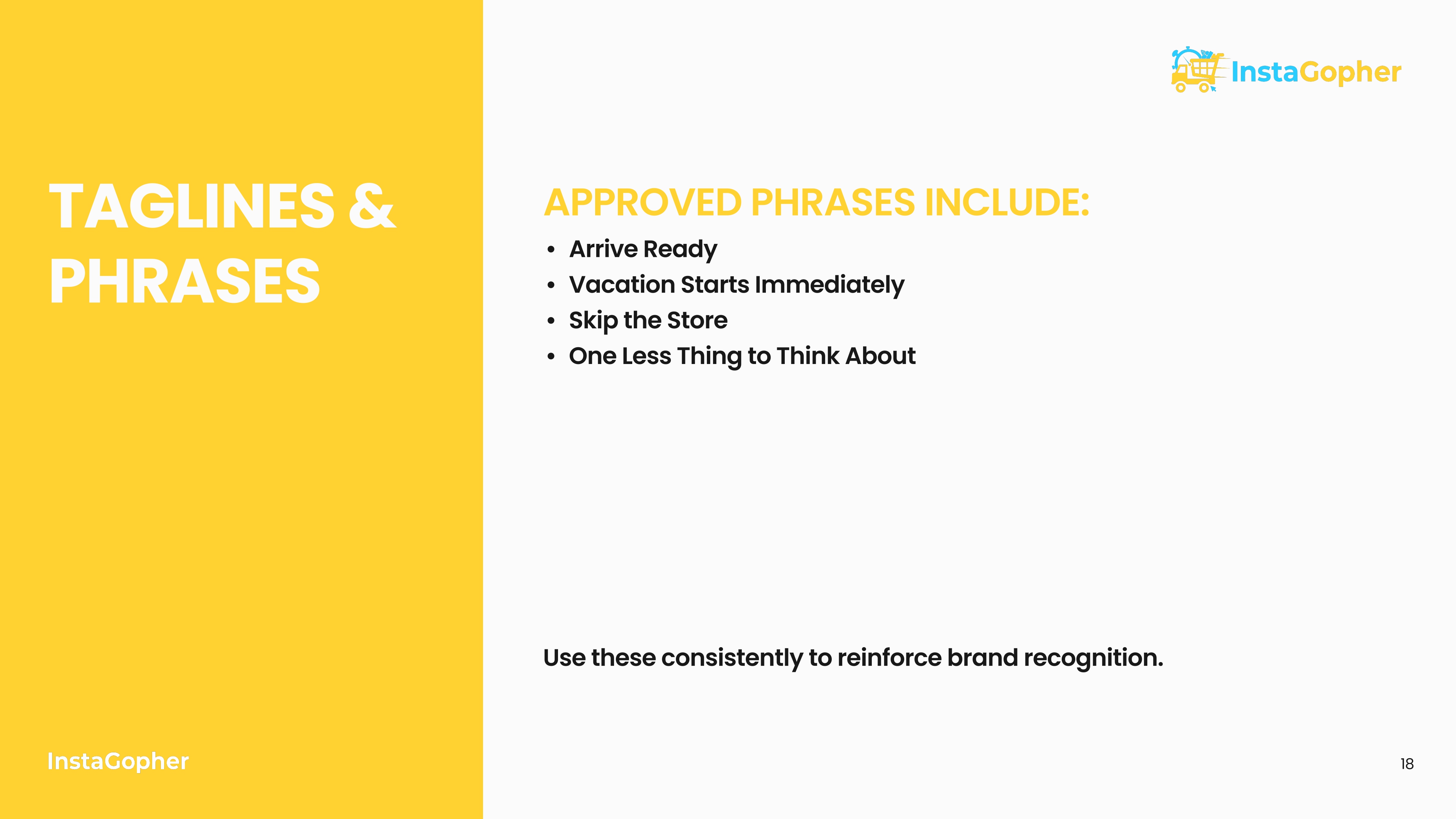 InstaGopher — Brand Guidelines — view 15