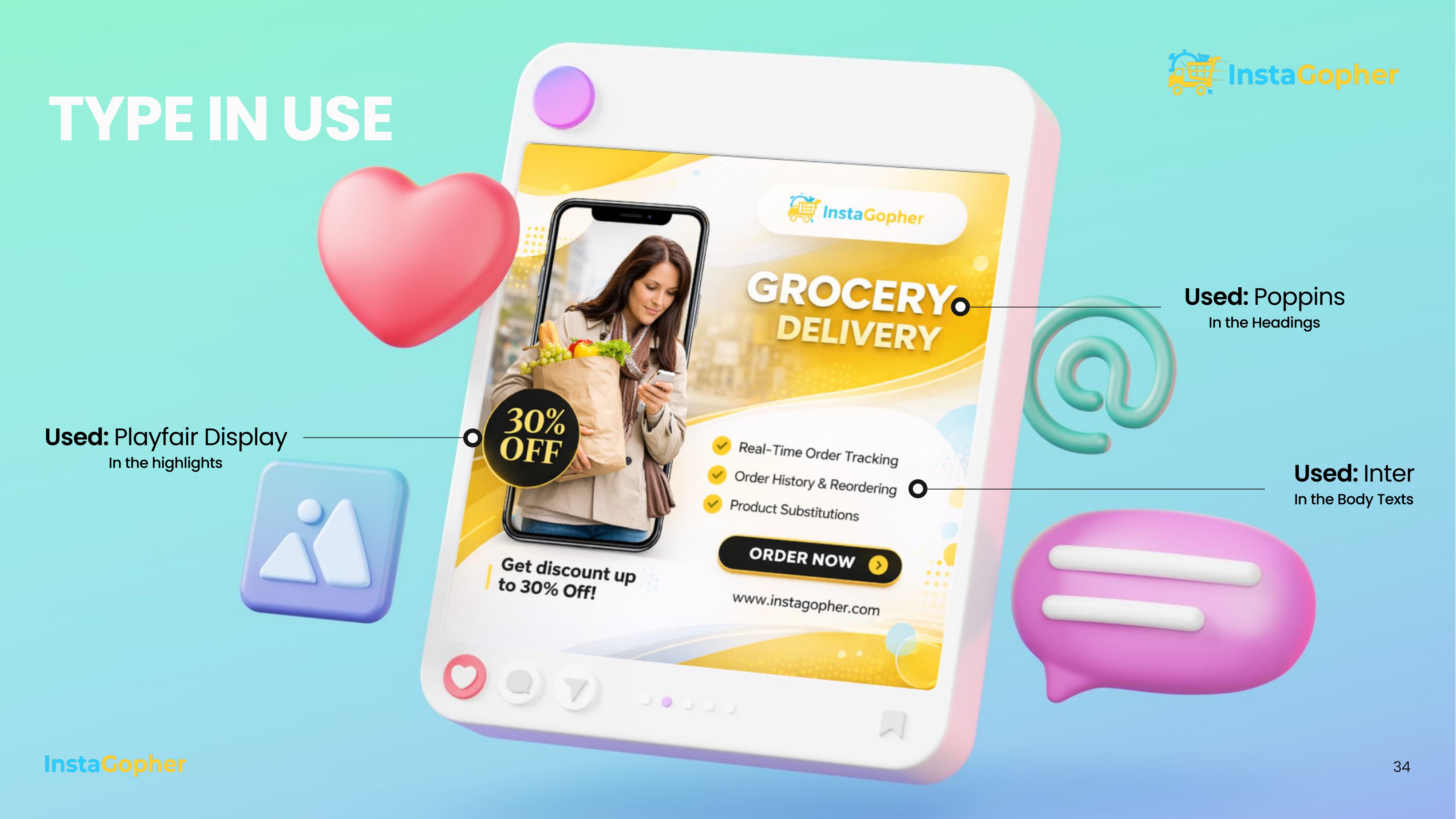 InstaGopher — Brand Guidelines — view 32